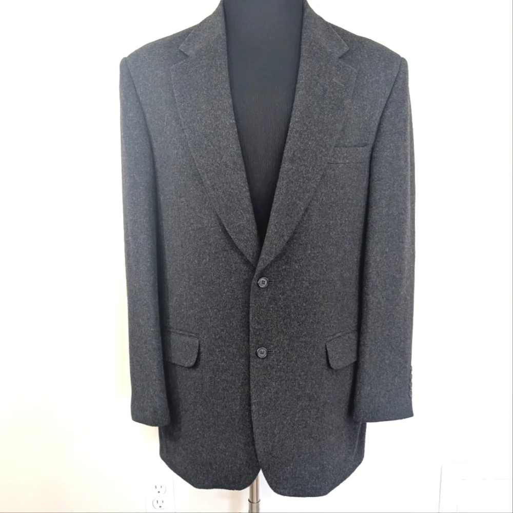 Vintage Club Room camel hair, 2 button Sport Coat. 42 Long
